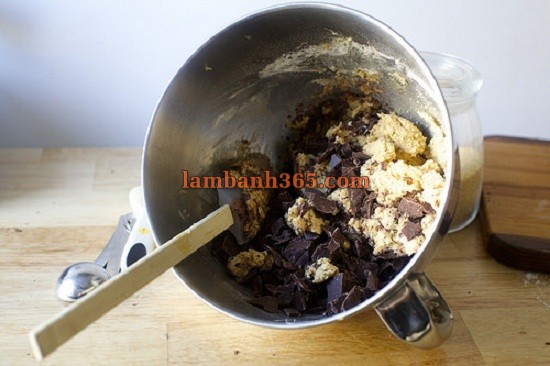 Cách làm bánh cookie chocolate muối