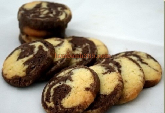 Cách làm bánh cookie chocolate vân thủy ngộ nghĩnh