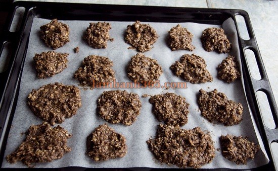 Cách làm bánh cookie chuối yến mạch