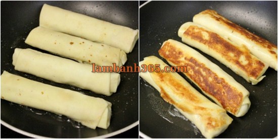 Cách làm bánh Crepe nhân thịt