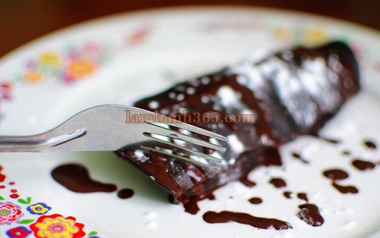 Cách làm crepe chocolate siêu ngon