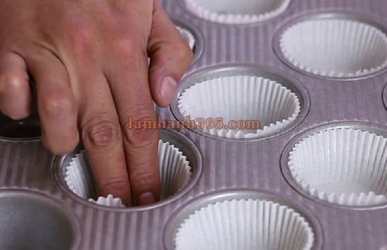 Cách làm bánh cupcake sôcôla thơm lừng