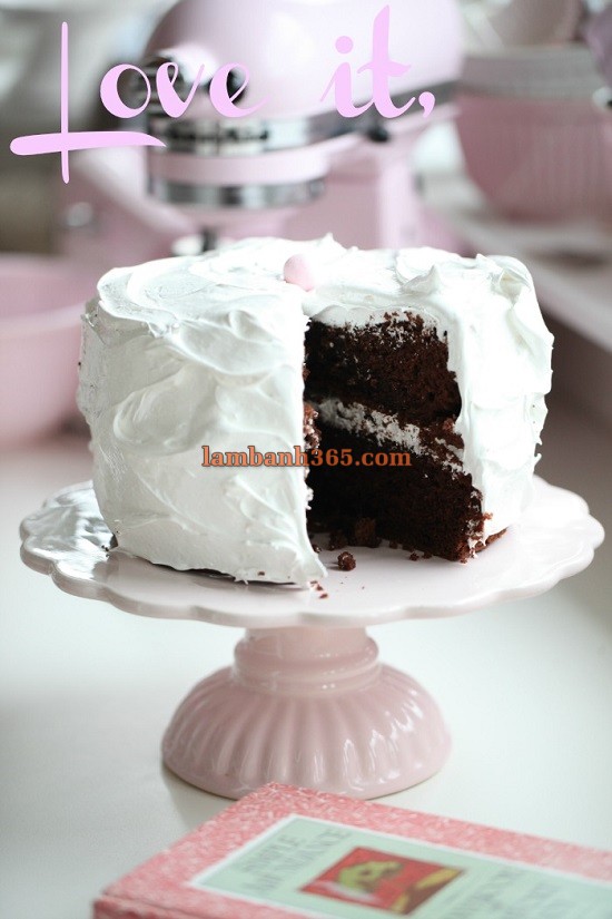 Cách làm bánh Devil’s food cake độc đáo