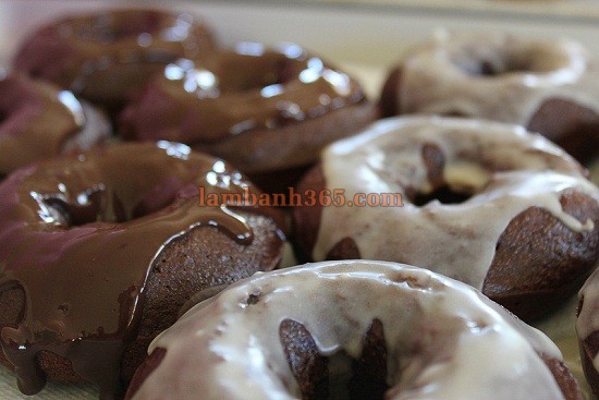 Cách làm bánh donut chocolate ngon tuyệt