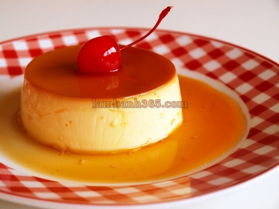 Cách làm bánh flan sầu riêng béo ngậy