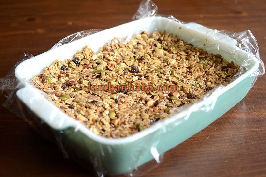 Cách làm bánh Granola không dùng lò nướng