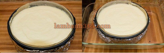 Cách làm bánh Japanese cheesecake mềm mịn