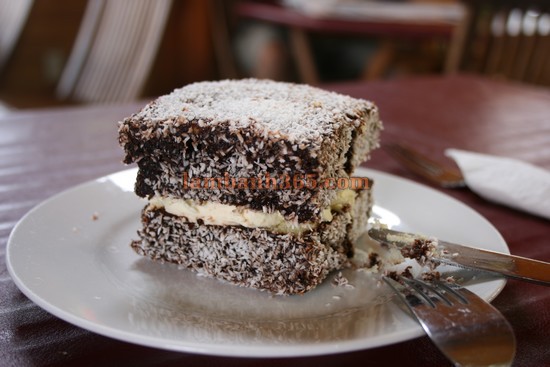 Cách làm bánh Lamington truyền thống