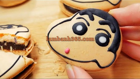 Cách làm bánh Macaron Shin bút chì