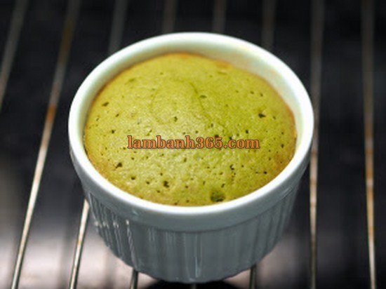 Cách làm bánh matcha lava cake đẳng cấp nhà hàng