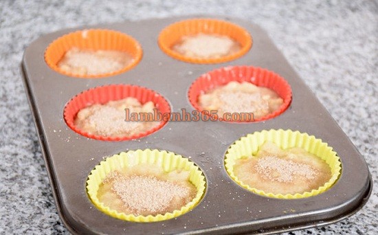 Cách làm bánh muffin quế hấp dẫn