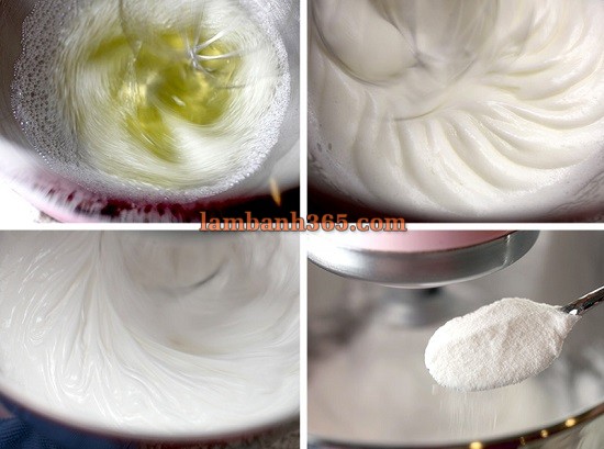 Cách làm bánh nụ hôn meringue dễ thương