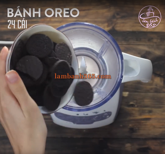 Cách làm bánh Oreo cheesecake