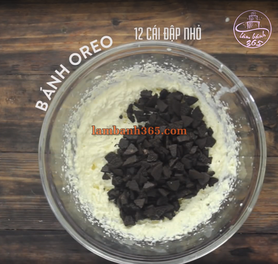 Cách làm bánh Oreo cheesecake