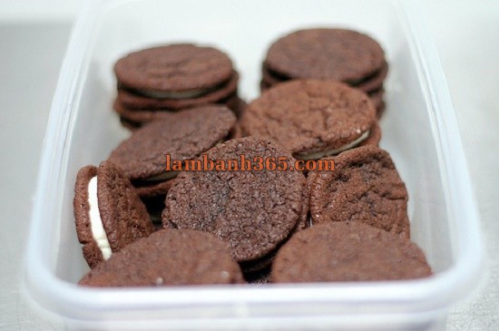 Cách làm bánh Oreo tại nhà