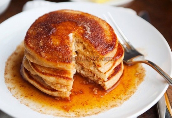 Cách làm bánh pancake táo thơm ngon