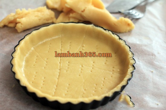 Cách làm bánh Pie hương chanh thơm nồng