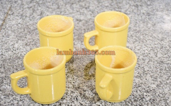 Cách làm bánh pudding chanh siêu nhanh bằng lò vi sóng