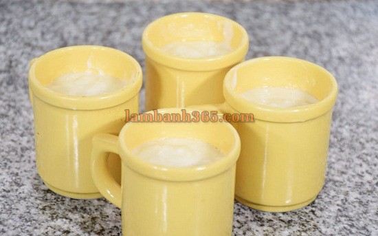 Cách làm bánh pudding chanh siêu nhanh bằng lò vi sóng