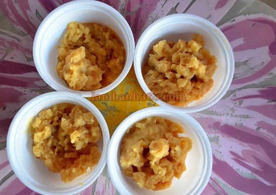 Cách làm bánh pudding ngô cực ngon