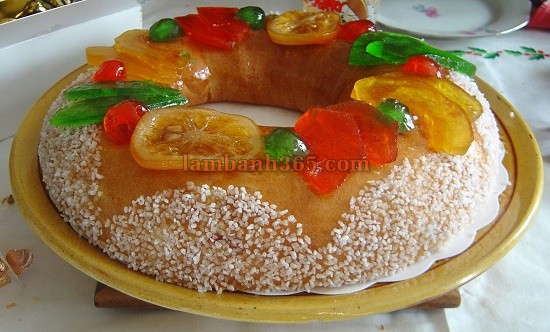 Cách làm bánh Rosca De Reyes thơm ngon