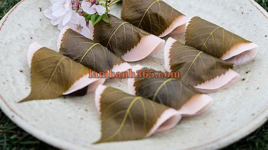 Cách làm bánh Sakura Mochi Nhật Bản kiểu Kanto