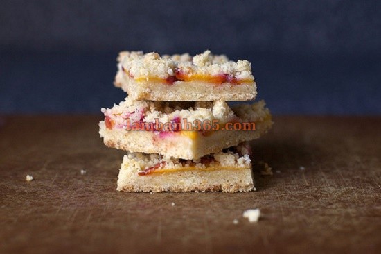 Cách làm bánh shortbread đào thơm nức mũi