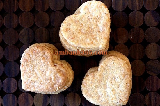 Cách làm bánh Shortbread dừa nướng thơm phức