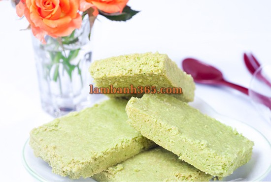 Cách làm bánh shortbread trà xanh cho ngày nắng rực rỡ!