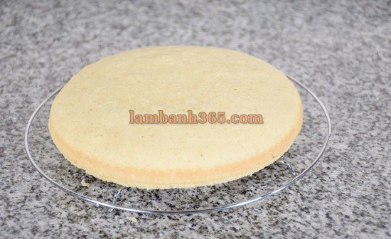 Cách làm bánh sponge Victorian