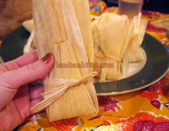 Cách làm bánh Tamales &#8211; bánh ngô Mexico độc đáo