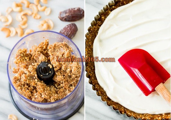 Cách làm bánh Tart sữa chua hoa quả không cần lò nướng