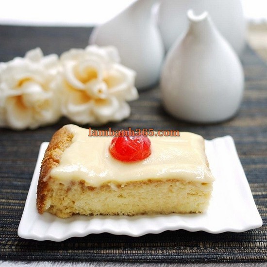 Cách làm bánh Tres Leches mềm ẩm tuyệt ngon