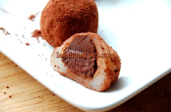 Cách làm mochi chocolate ngon miệng