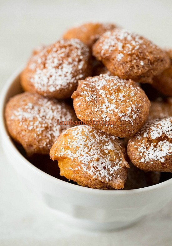 Cách làm bánh Zeppole đậm chất Ý