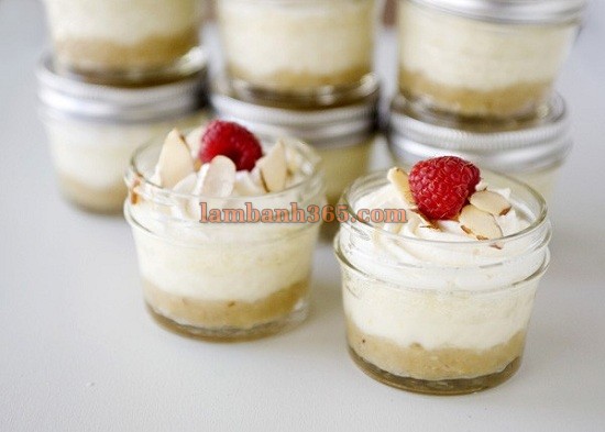 Cách làm bánh cheesecake mini độc đáo