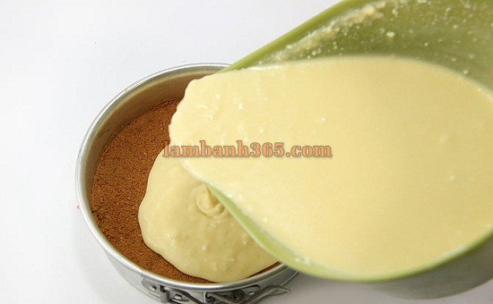 Cách làm bánh cheesecake rượu Bailey