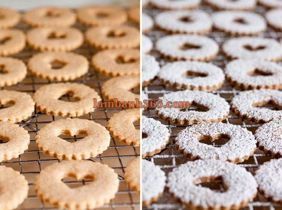 Cách làm cookie Linzer đơn giản !