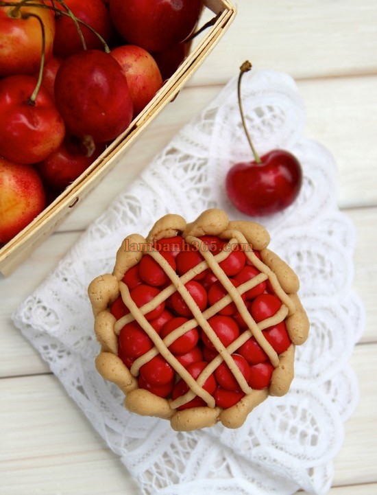 Cách làm cupcake cherry