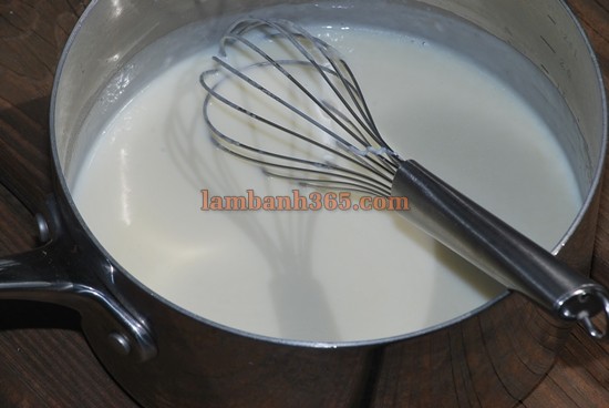 Cách làm custard xoài cực đơn giản