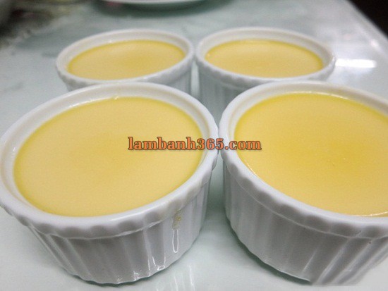 Cách làm flan phô mai đơn giản