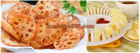 Cách làm hai loại snack cực ngon cho bé yêu