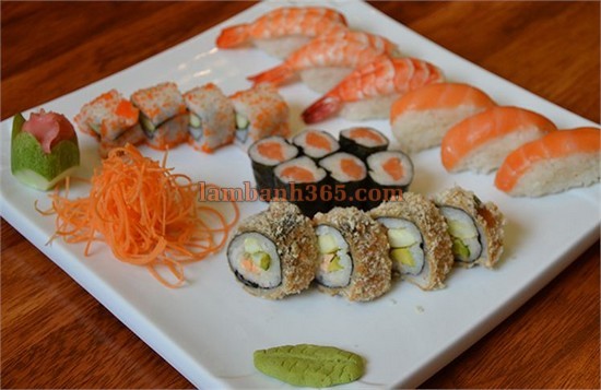 Cách làm hai loại Sushi siêu đơn giản