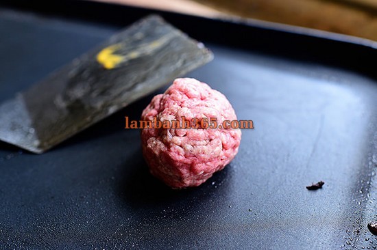 Cách làm hamburger kiểu Mỹ