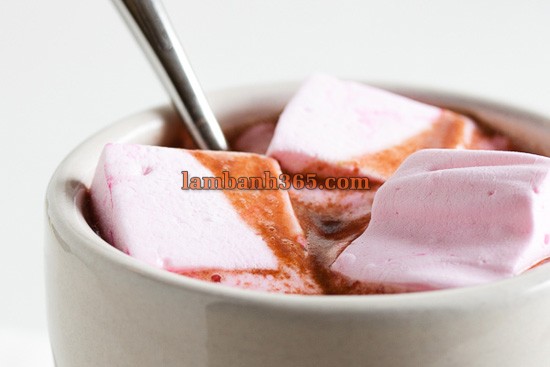 Cách làm kẹo dẻo marshmallows bạc hà nhúng socola quyến rũ!