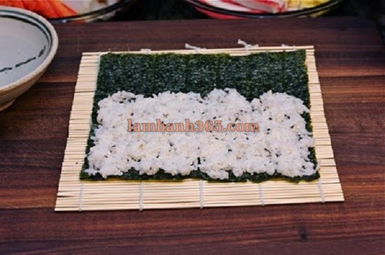 Cách làm kimbap chiên xù giòn rụm