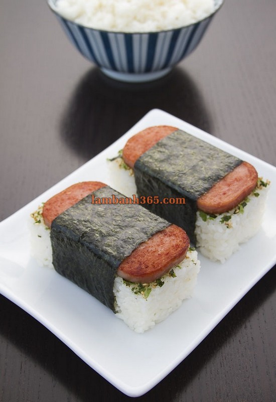 Cách làm kimbap musubi đơn giản tại nhà