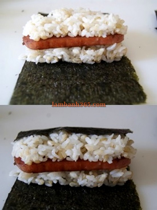 Cách làm kimbap musubi đơn giản tại nhà