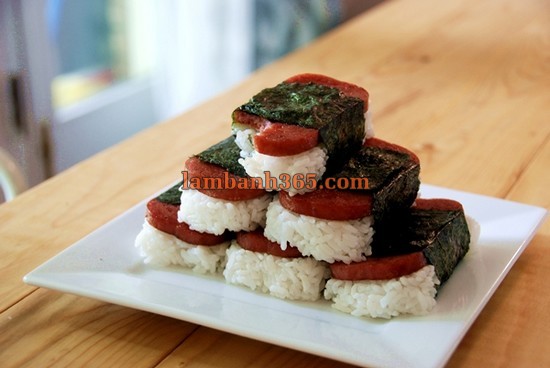 Cách làm kimbap musubi đơn giản tại nhà