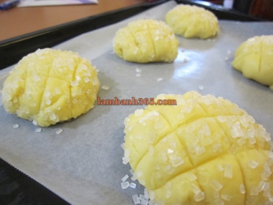 Cách làm Melonpan Bread &#8211; bánh mì dưa gang Nhật Bản